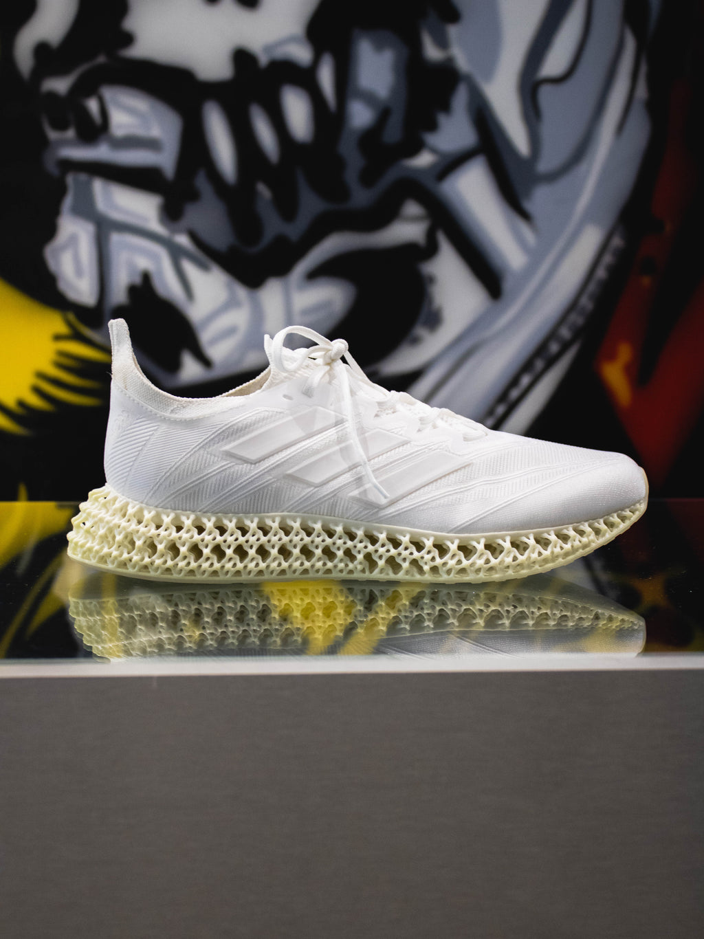 Adidas 4DFWD 4 Triple White – GOD Shoes